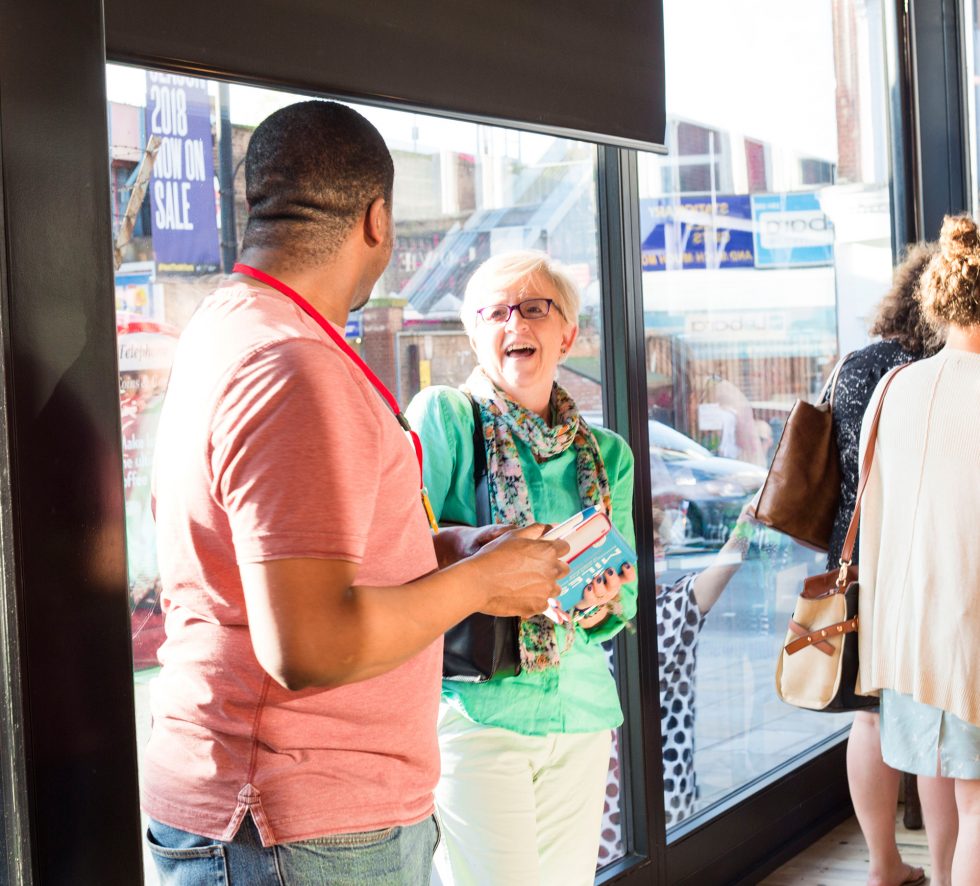 Visitors to Fertility Fest