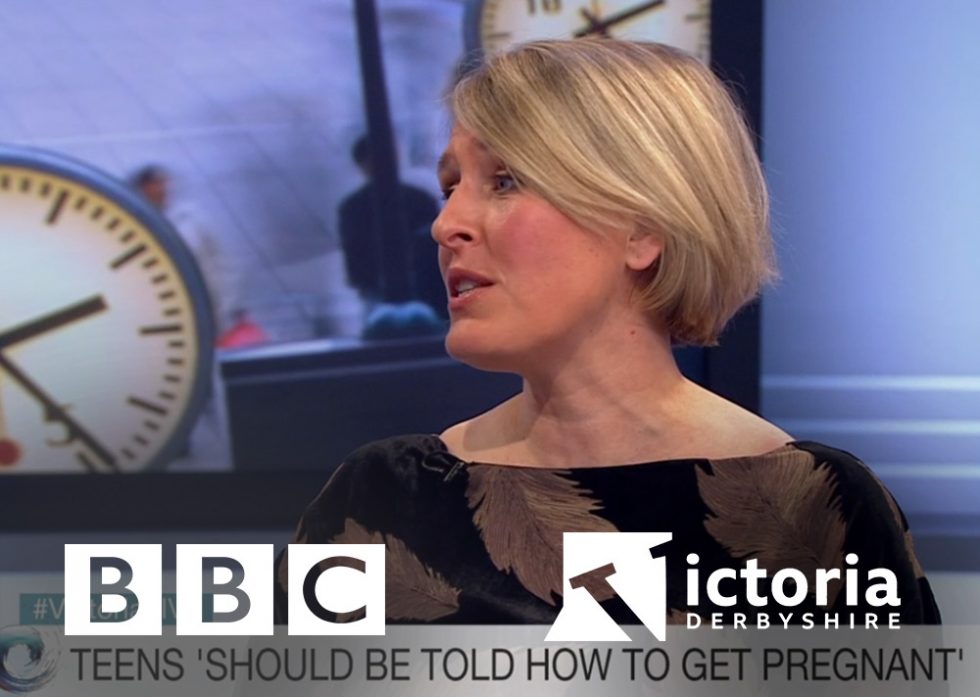 Jessica Hepburn appearing on the Victoria Derbyshire programme